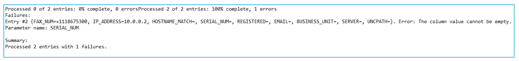 notepad dtt import log example