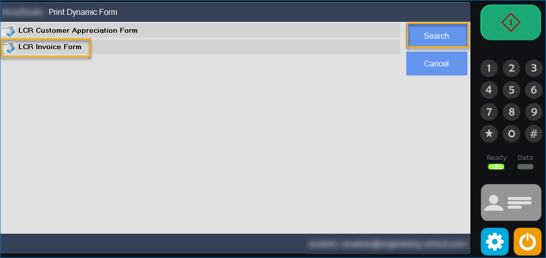 device simulator dynamic form list page and search example