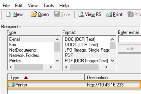 accuroute desktop printer embedded directive dialog box example