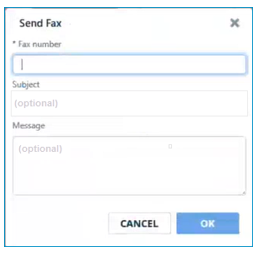 fax example