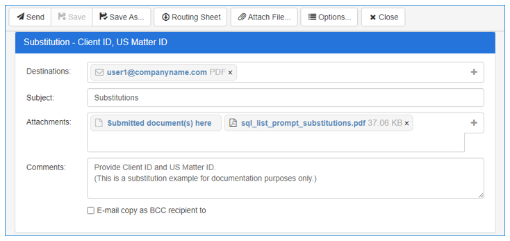 create distribution example 