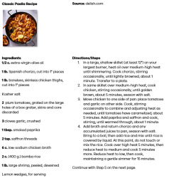 classic paella recipe english attachment
