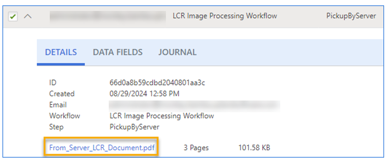 ic image processing workflow work item details