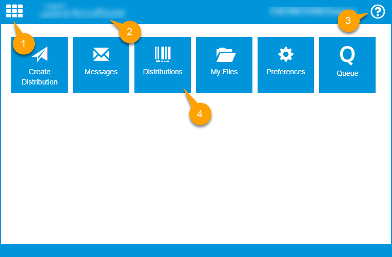 home page at a glance