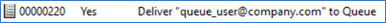 queue rule example