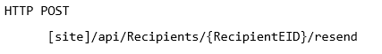 resend http post example