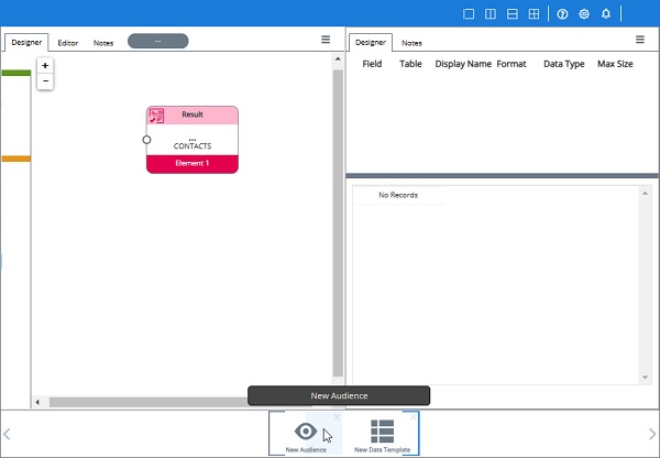 Screen capture showing two elements side-by-side in a split screen view.
