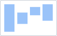 Icon used for the Waterfall chart.