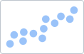 Icon used for the Scatter chart.