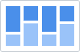 Icon used for the Stacked-Bar chart.