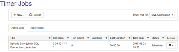 See the active jobs. See the active jobs.