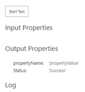 See the Input and Output Properties.