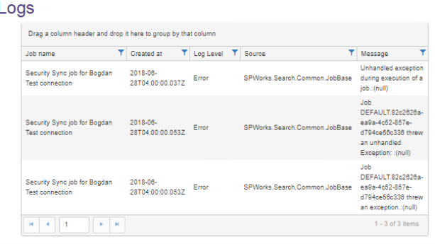 See the Logs page.