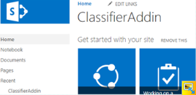 See the ClassifierAddin page.