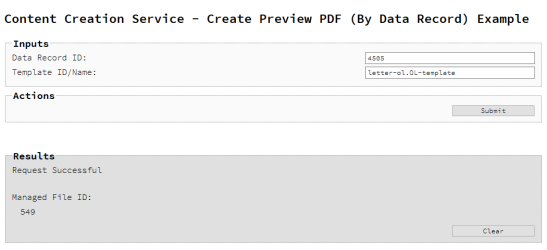 Creating a Preview PDF for Print By Data Record