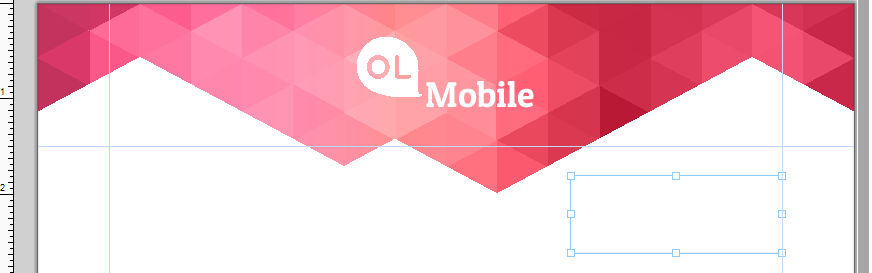 Master page with box