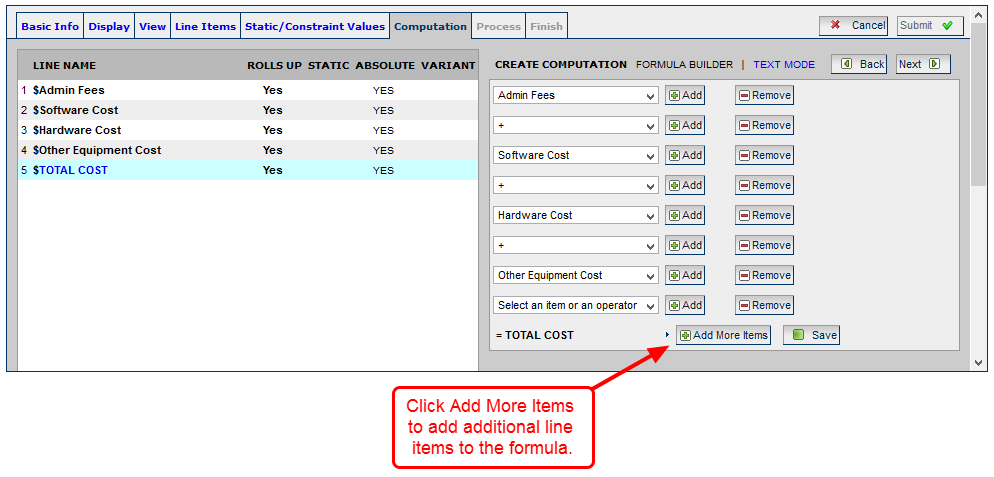 Create Formula With Formula Builder