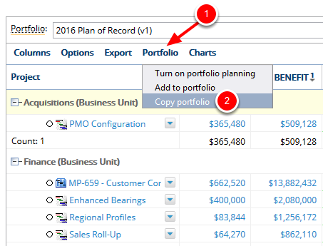Click Copy Portfolio
