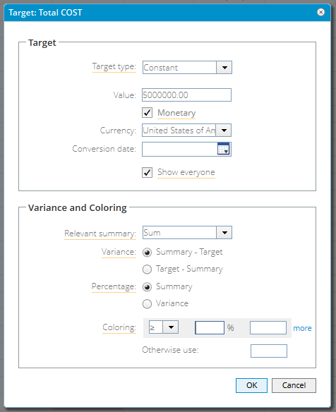 Set Target Properties