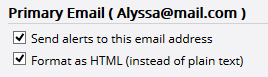 Primary Email