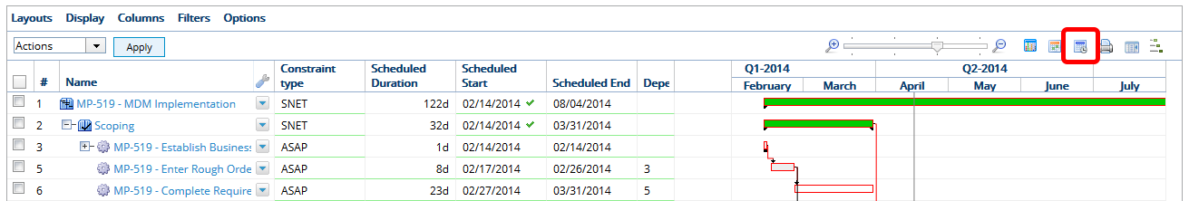 Click Run Scheduler