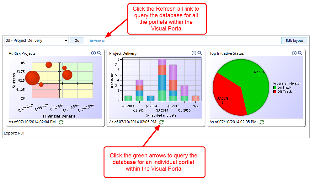 Refresh Visual Portals