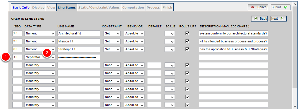 Add Separator Line