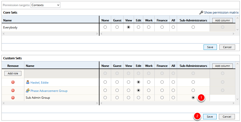 Assign Permissions