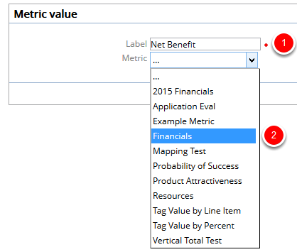 Select Metric