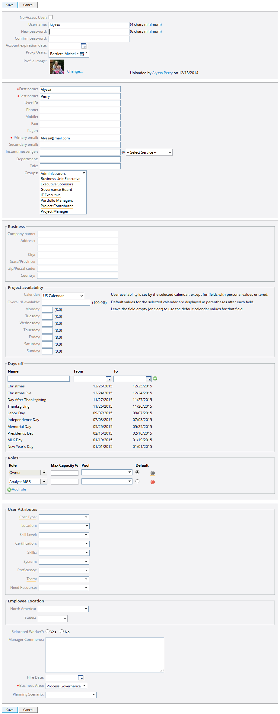 Edit Preferences