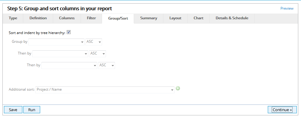 Click Sort and Indent by Tree Hierarchy