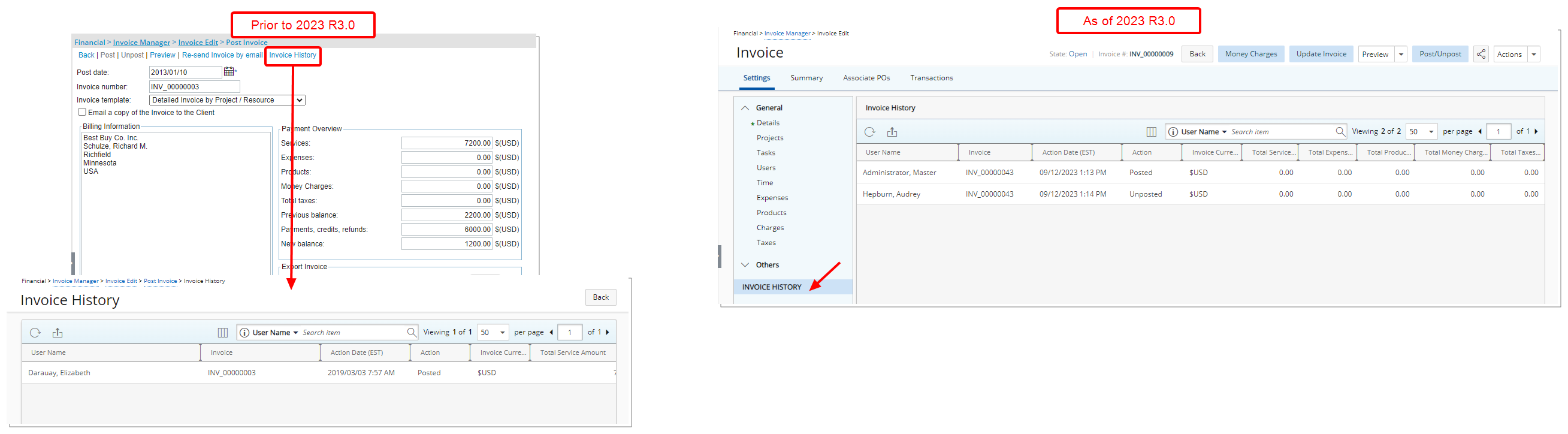 Invoice Edit Rennovation