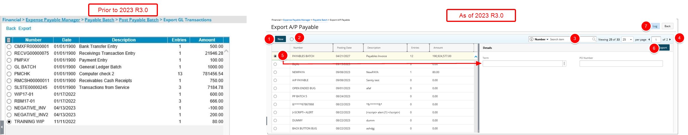 Export A/P Payable and Export G/L Transactions to Microsoft Dynamics GreatPlains
