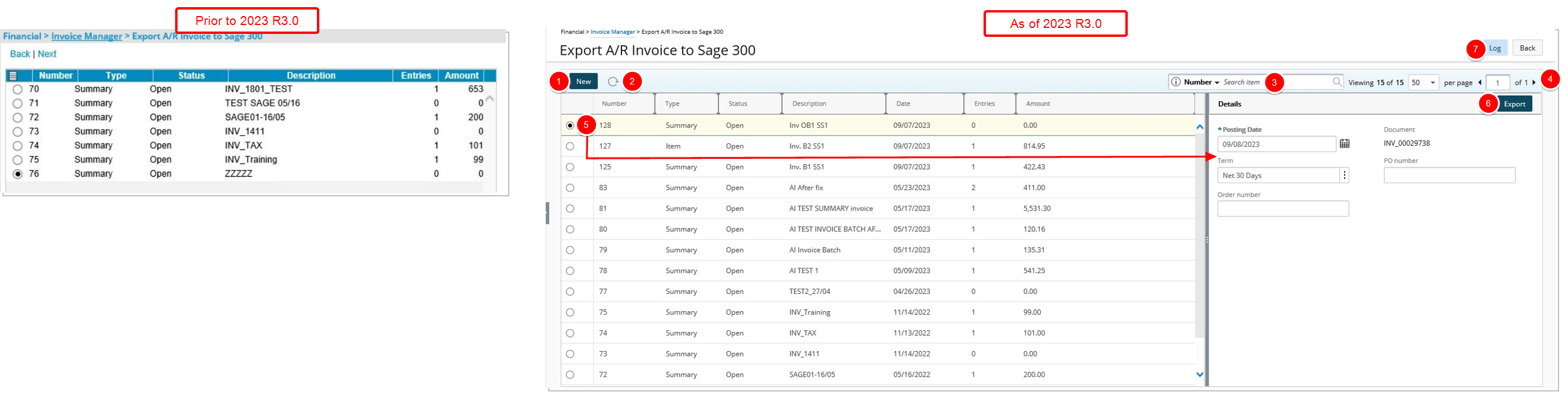 Invoice Manager - Export A/R Invoice to Sage 300