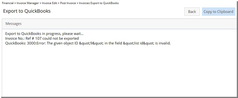 Integration-related log pages were redesigned