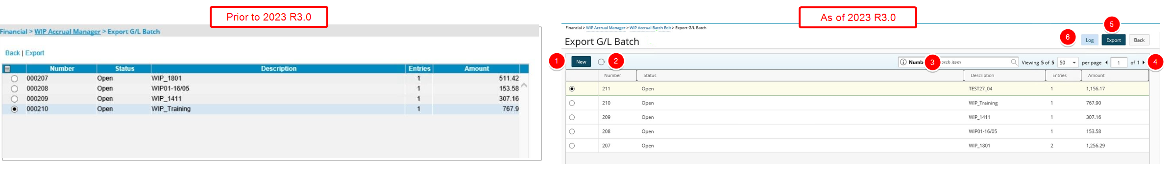 WIP Accrual Manager - Export G/L Batch to Sage 300