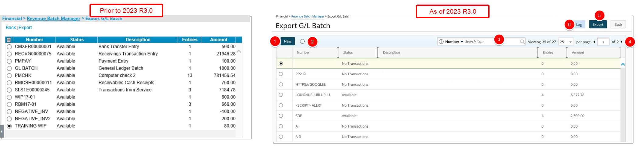Revenue Batch Manager - Export G/L Batch to Microsoft Dynamics GreatPlains
