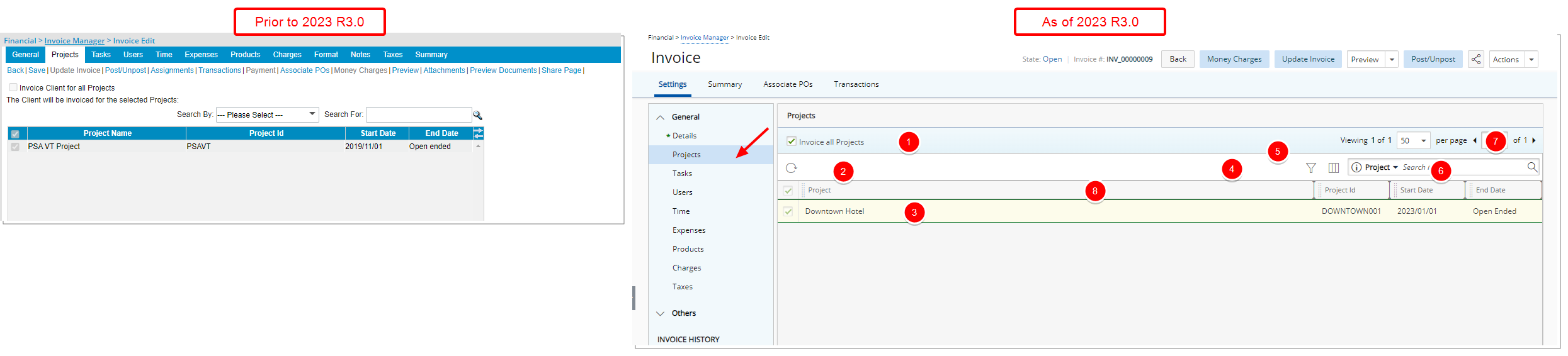 Invoice Edit Rennovation
