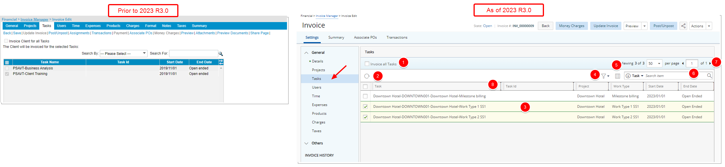 Invoice Edit Rennovation