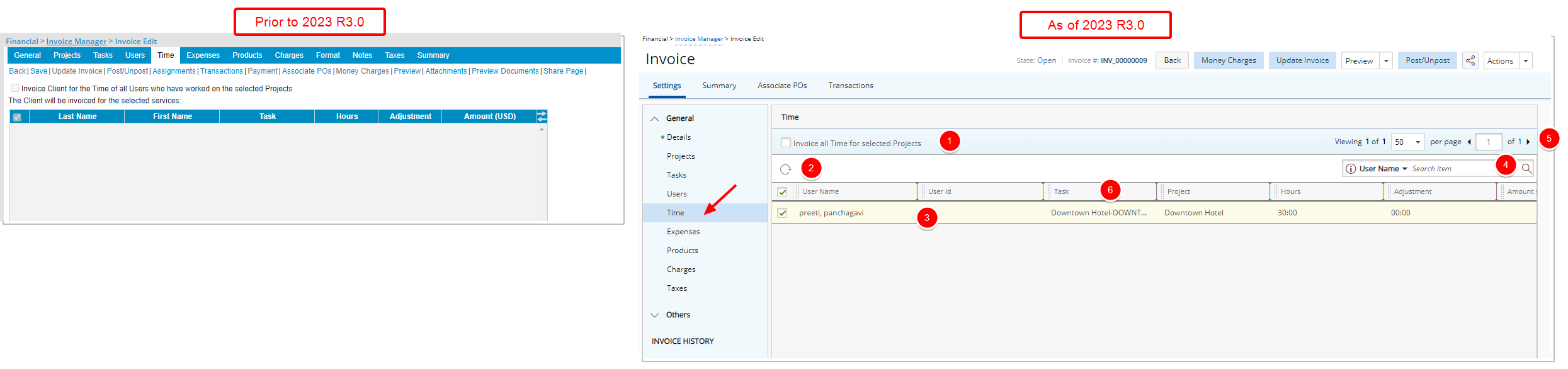 Invoice Edit Rennovation