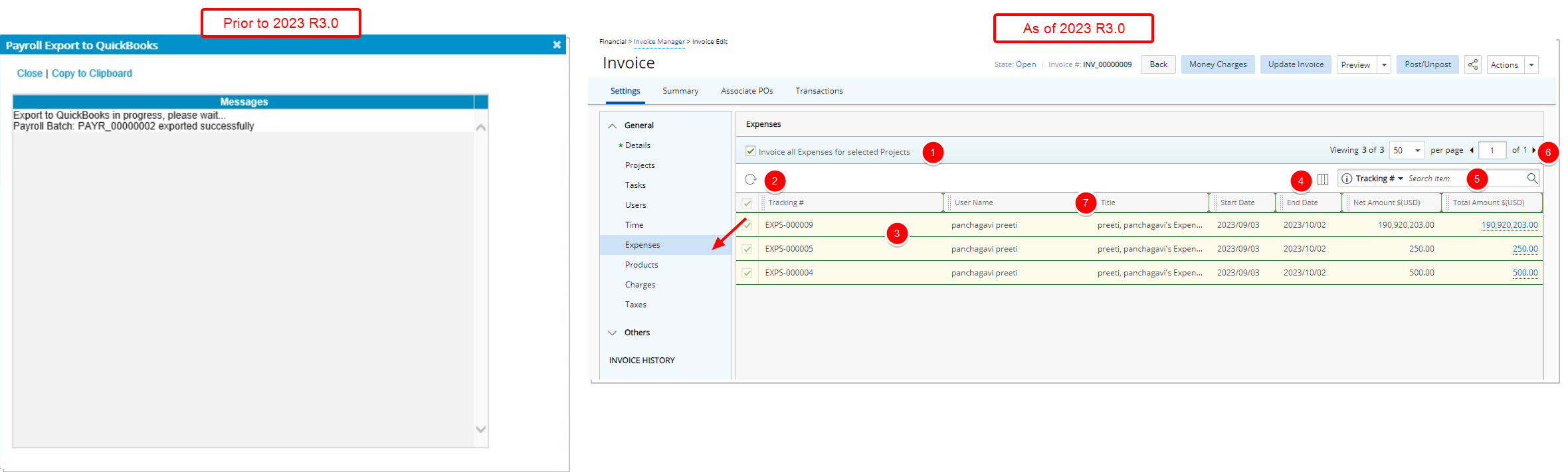 Invoice Edit Rennovation