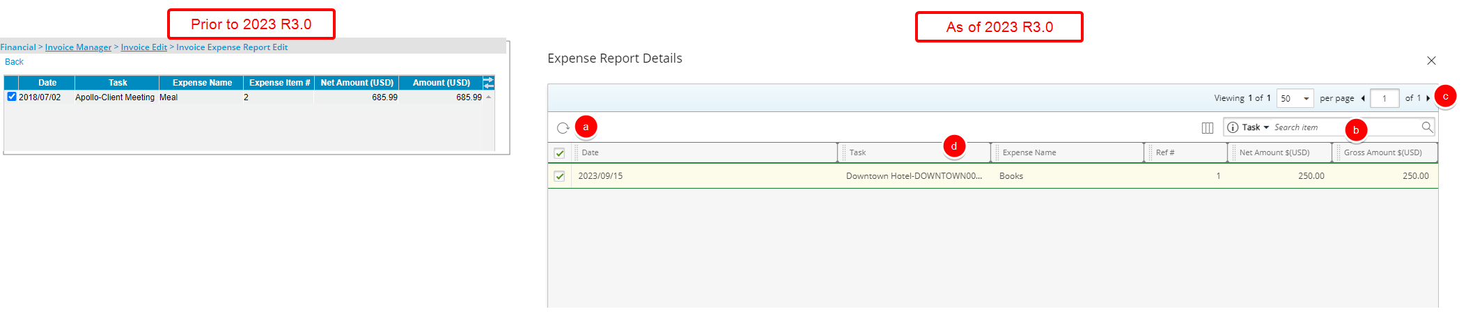 Invoice Edit Rennovation