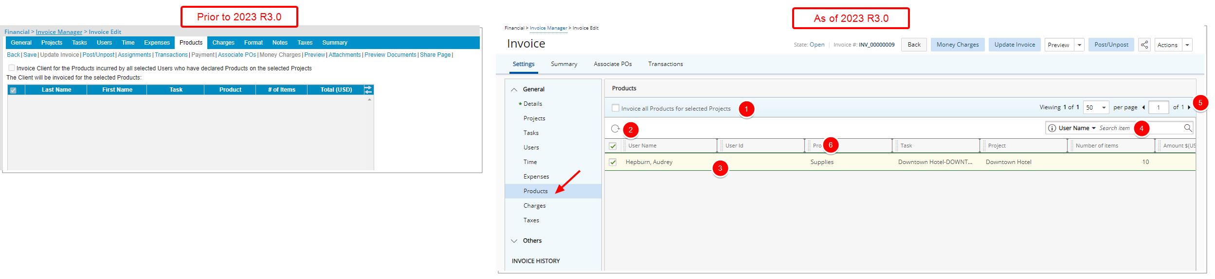 Invoice Edit Rennovation