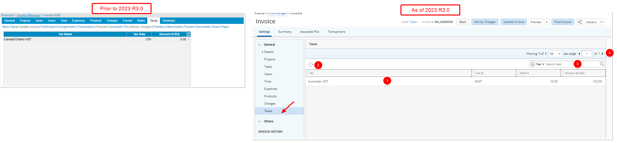 Invoice Edit Rennovation