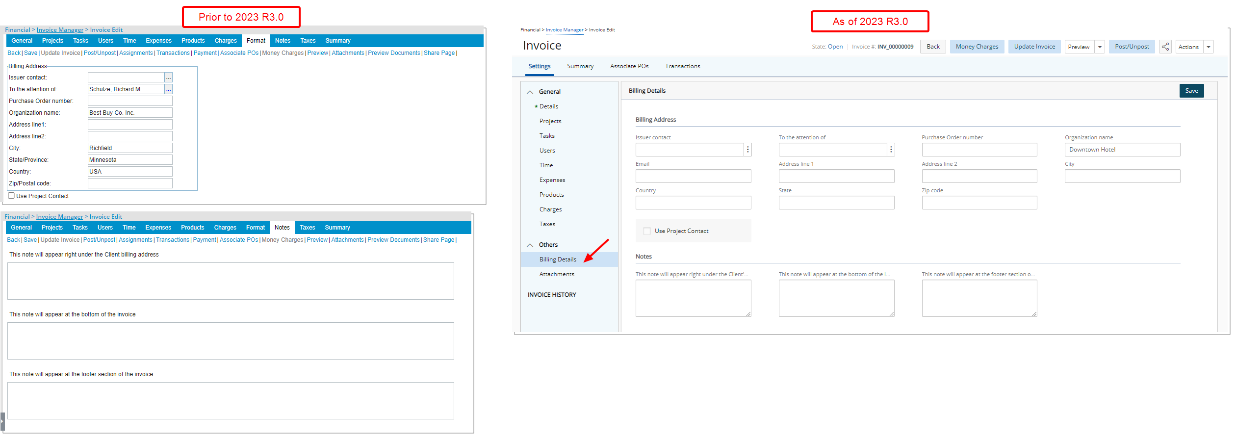Invoice Edit Rennovation