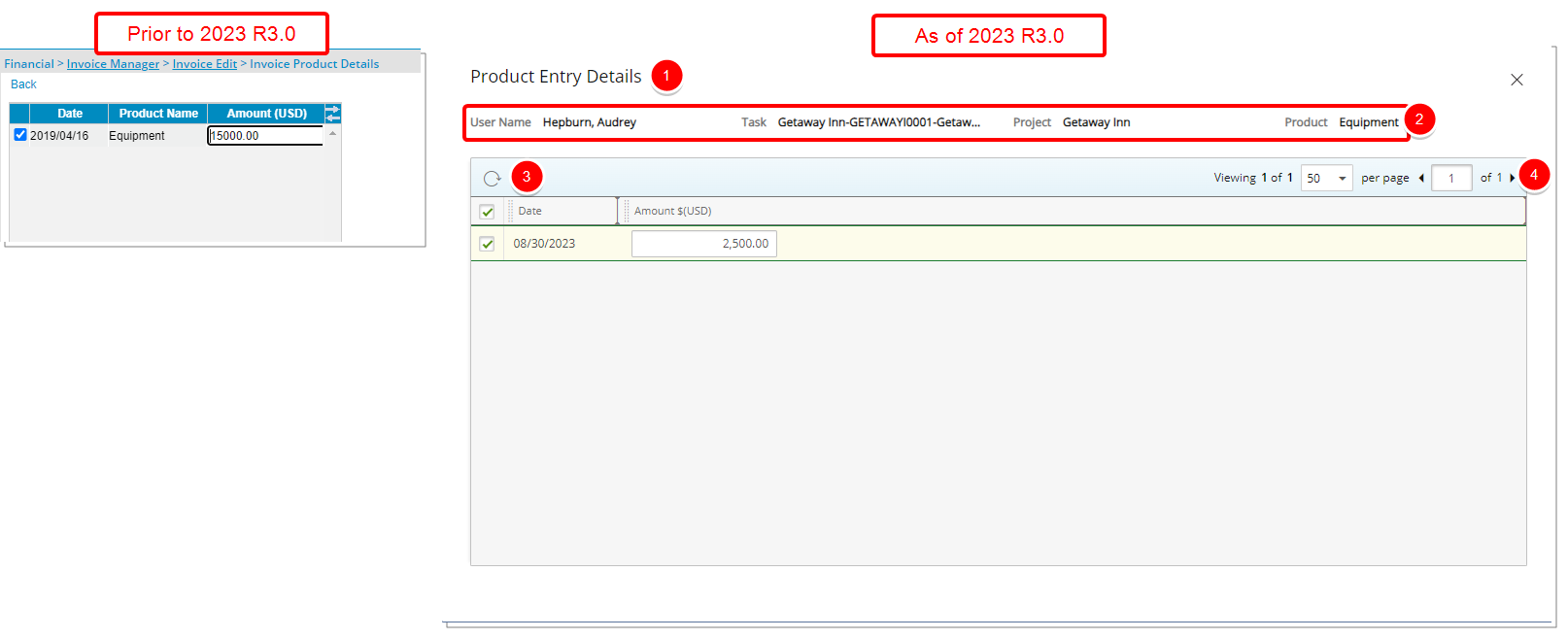 Invoice Edit Rennovation