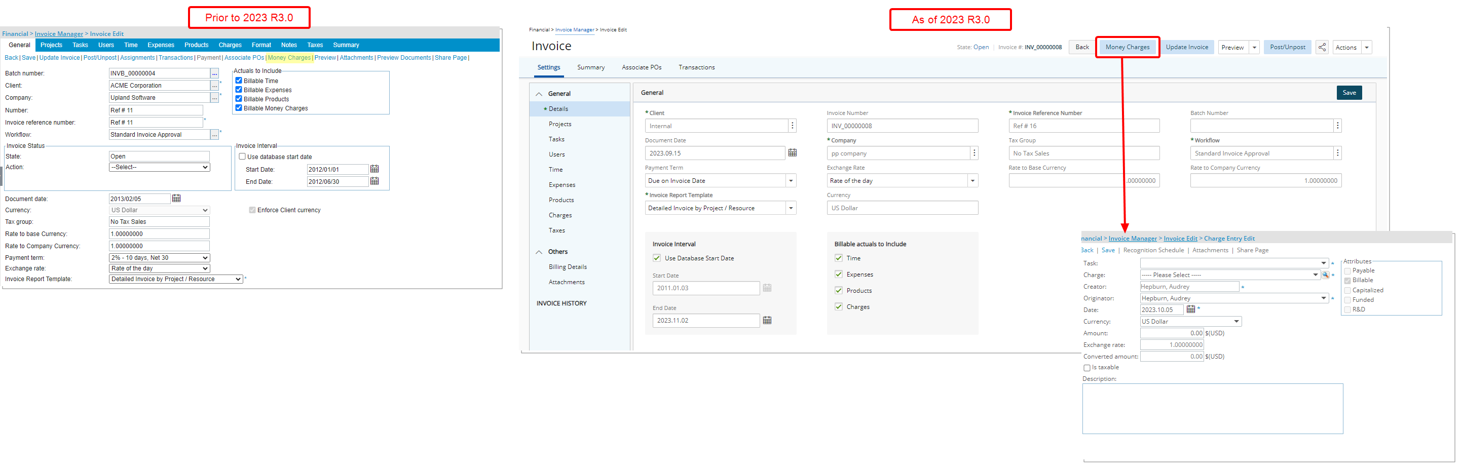 Invoice Edit Rennovation