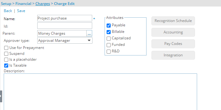Complete the settings and select the options as required