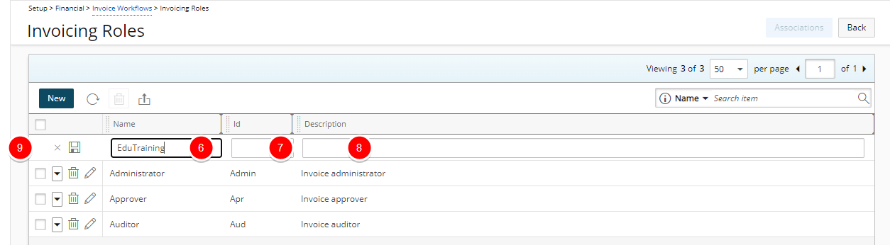 Enter the appropriate Information