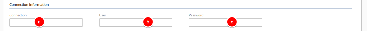 Enter/choose the required information